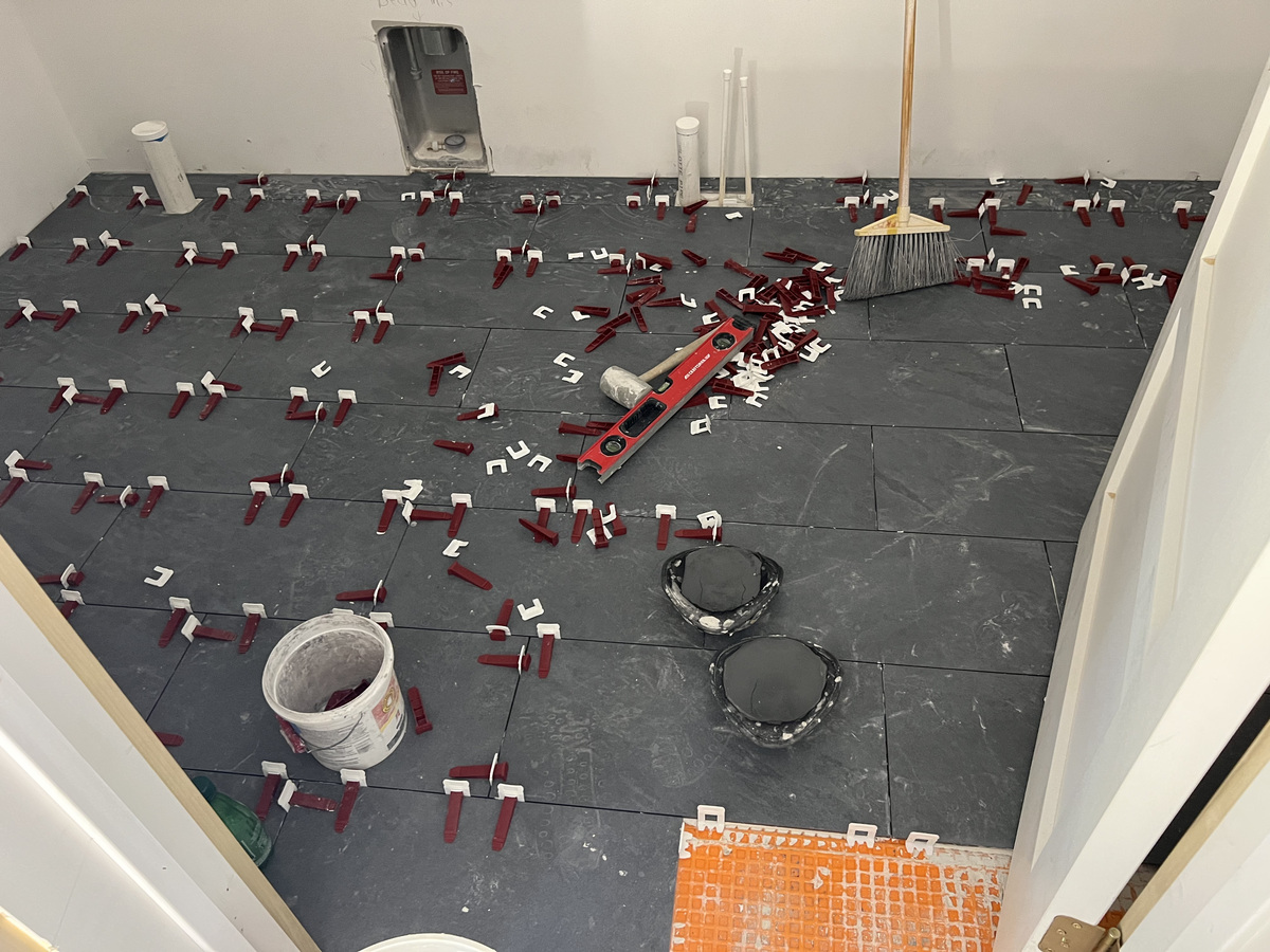 Flooring prep in TNAR 2023
