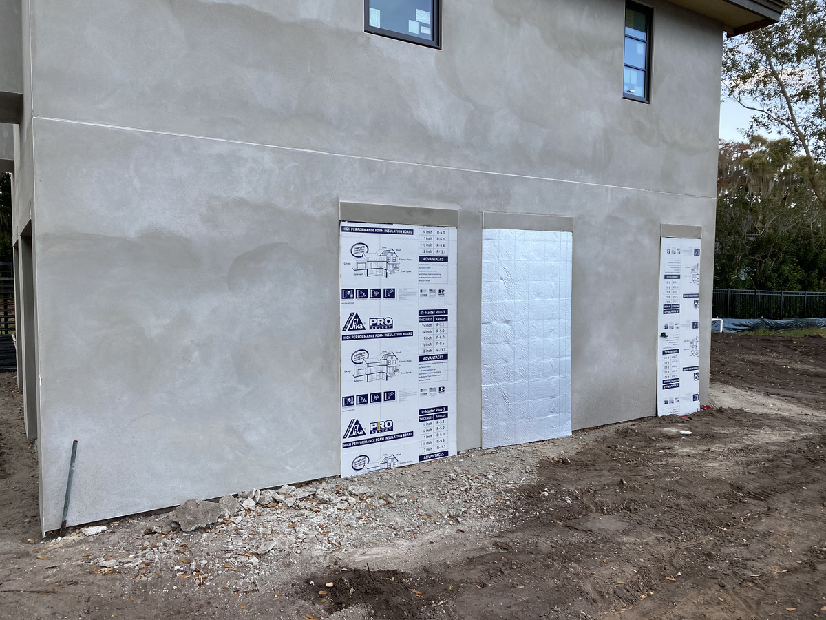 Foam Insulation board and exterior at TNAR 2023