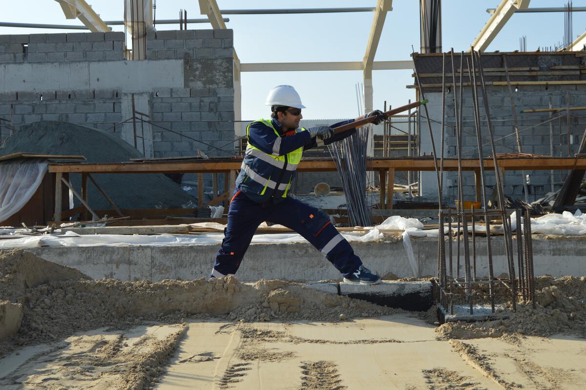 Labor on Construction Site