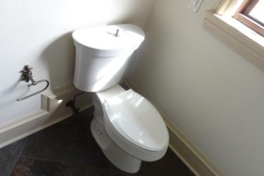 Toilet in bathroom of TNAR 2023