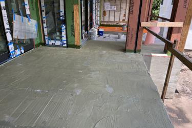 Concrete slab in TNAR 2023